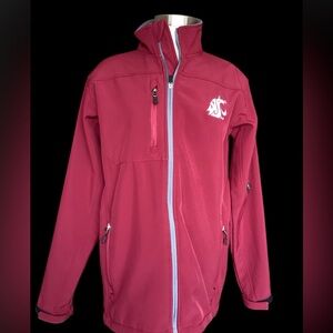 WASHINGTON STATE COUGARS (WSU) Collegiate Crimson Jacket